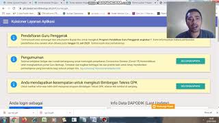 Cara daftar BINTEK (GPK) guru pembimbing khusus Cara daftar BINTEK (GPK) guru pembimbing khusus
