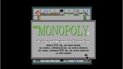 TEGL Monopoly 1989 mp4 HYPERSPIN DOS MICROSOFT EXODOS NOT MINE VIDEOS