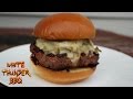 Green chili cheese burger recipe  white thunder bbq