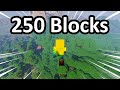 Minecraft's Longest Jump (How you can jump 250+ Blocks)