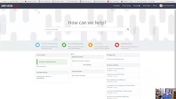 ServiceNow /Kingston / Service Portal / Service Catalog