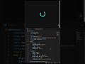Loading Spinner Animation HTML &amp; CSS | Web Design Animation 🔥#coding #shorts