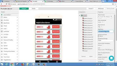 HOW TO EDIT ADMOB INTERSTITIAL & BANNER AD UNIT USING APPYBUILDER & THUNKABLE SITE