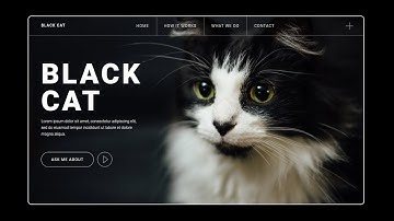 Website with fullscreen background video | Autoplay video | Play/Pause Control | Toggle SlideUp/Down