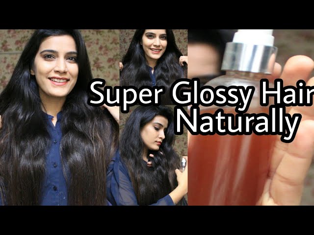 One Ingredient Make My Hair Super Glossy & Shiny | 100% Natural & live demo |