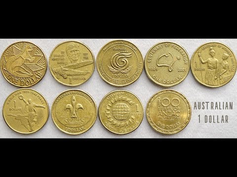 Australian 1 Dollar Commemorative coins collection | Australia