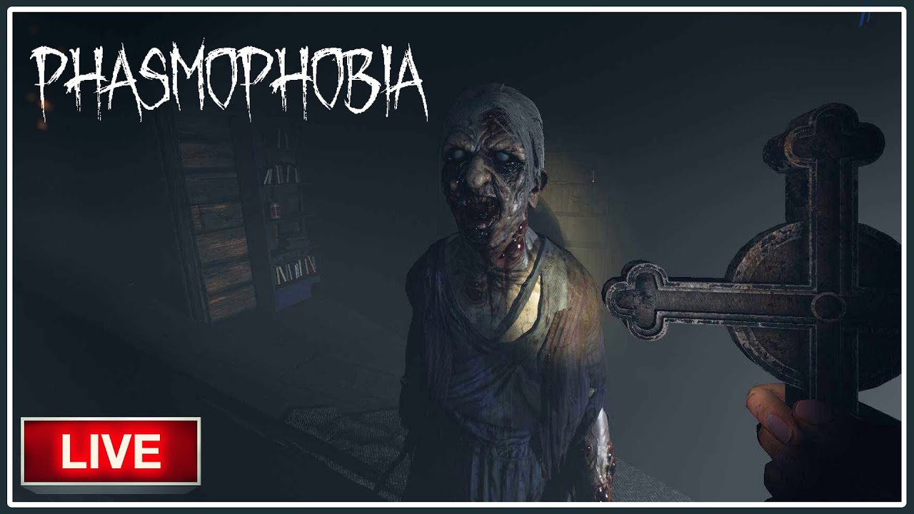 🔴First Cops, now this! | Phasmophobia LIVE | Interactive Streamer