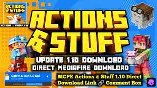 Minecraft Actions & Stuff 1.10 Download | Actions & Stuff 1.10 Download Mediafıre