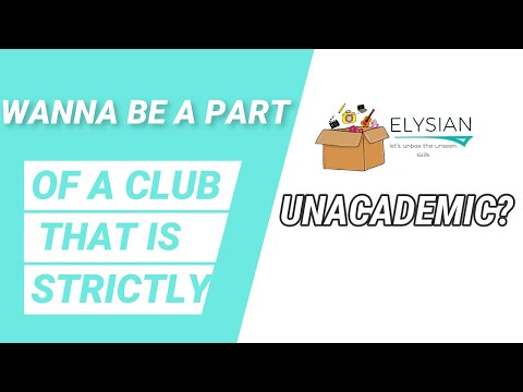 ELYSIAN CLUB | STRICTLY UNACADEMIC| AGBS KOCHI