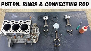 Alto 800 Engine Rebuild : Installing Piston, Rings & Connecting Rod : Ultimate Guide!