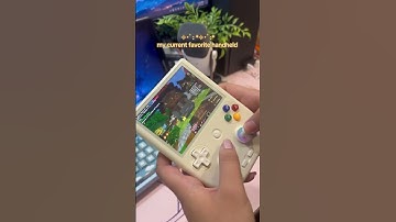 chunky gameboy (Anbernic rg406v) #gaming #retro #videogameconsole #cozy  #handheldgaming