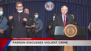 Parson announces special session on violent crime
