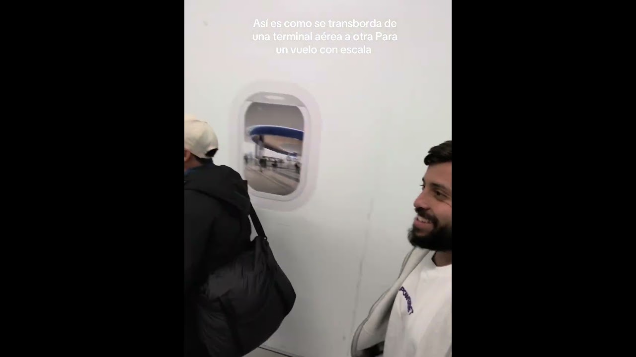 Así es como se transborda de una terminal aérea a otra Para un vuelo con escala 
