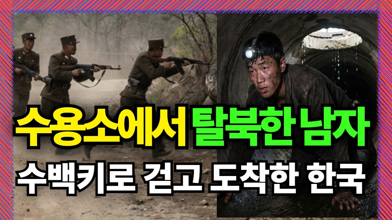 수용소 탈출하다 죽을뻔 했지만 결국은 안전한 대한민국에 도착한 탈북민