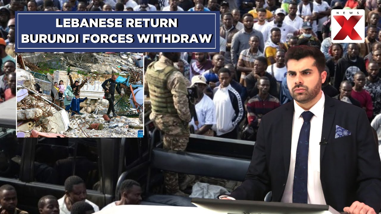 Lebanese Return As IDF Withdraws | M23 Rebels To Advance In DRC | NewsX