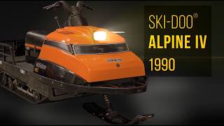 Reserve vehicles - The 1990 Ski-Doo® Alpine IV snowmobile