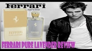 Ferrari pure lavender review - e for effort