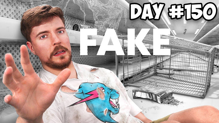 MrBeast Faked His New Video " $10,000 Every Day You Survive In A Grocery Store " (proof)