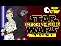 La TERZA TRILOGIA di STAR WARS in 10 minuti ⭐ Draw The Story