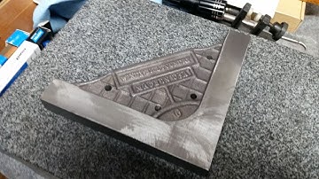 Machining a Windy Hill cast iron square