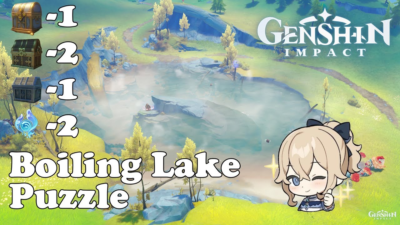 Boiling Lake Puzzle | Beryl Region | GENSHIN IMPACT - FONTAINE