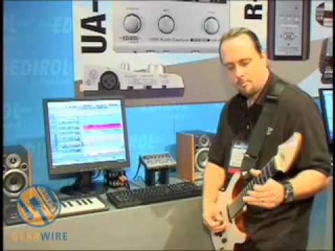 Gearwire interfaces with the Edirol UA-4FX