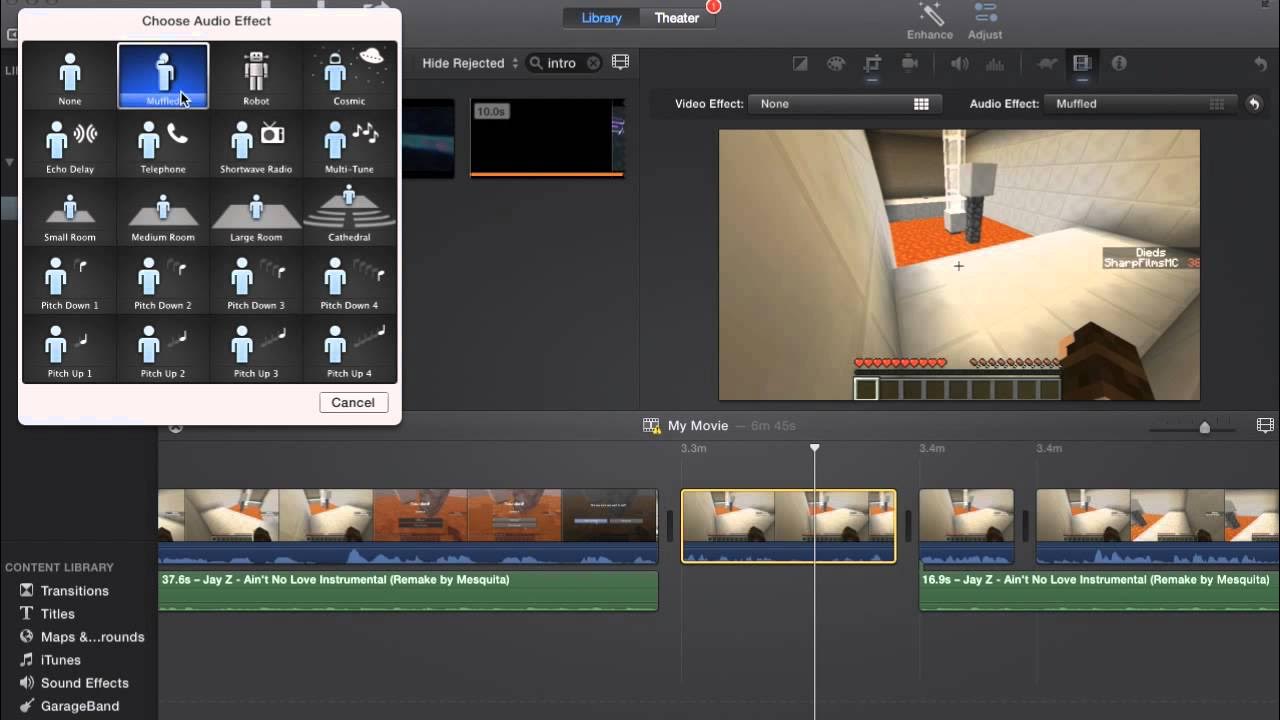 [IMovie]How I Edit My Videos! Learn To Make Professional Gaming