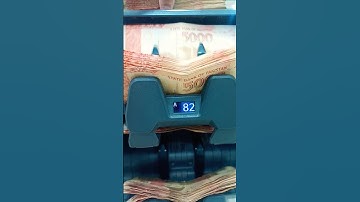 SORTING OF 5000 NOTES WITH NEW TECHNOLOGY #messy #saudiarabia #dubai #farq #fresh #ukraine #nikah