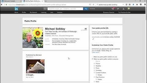 Privacy Settings LinkedIn