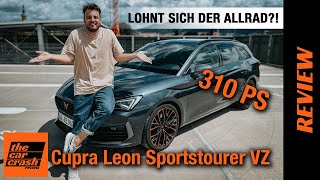 Cupra Leon Sportstourer VZ (2021) Wie knallen 310 PS und Allrad im Kombi?! Fahrbericht | Review | ST