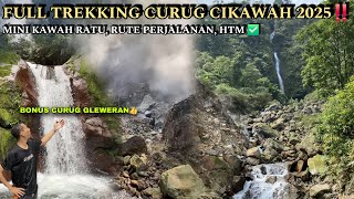 Trekking Curug Cikawah Pamijahan Bogor | The Most Special Hot and Cold Waterfall in Bogor‼️