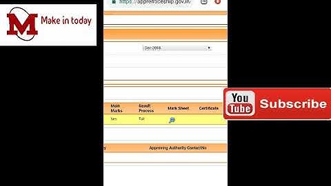 #Supplementary  Marks & Resul# t of 108 Apprentice #Marksheet| and NAC Certificate# Download