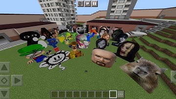 Update Custom Nextbots V3 Addon in Minecraft pe | 33 Nextbots