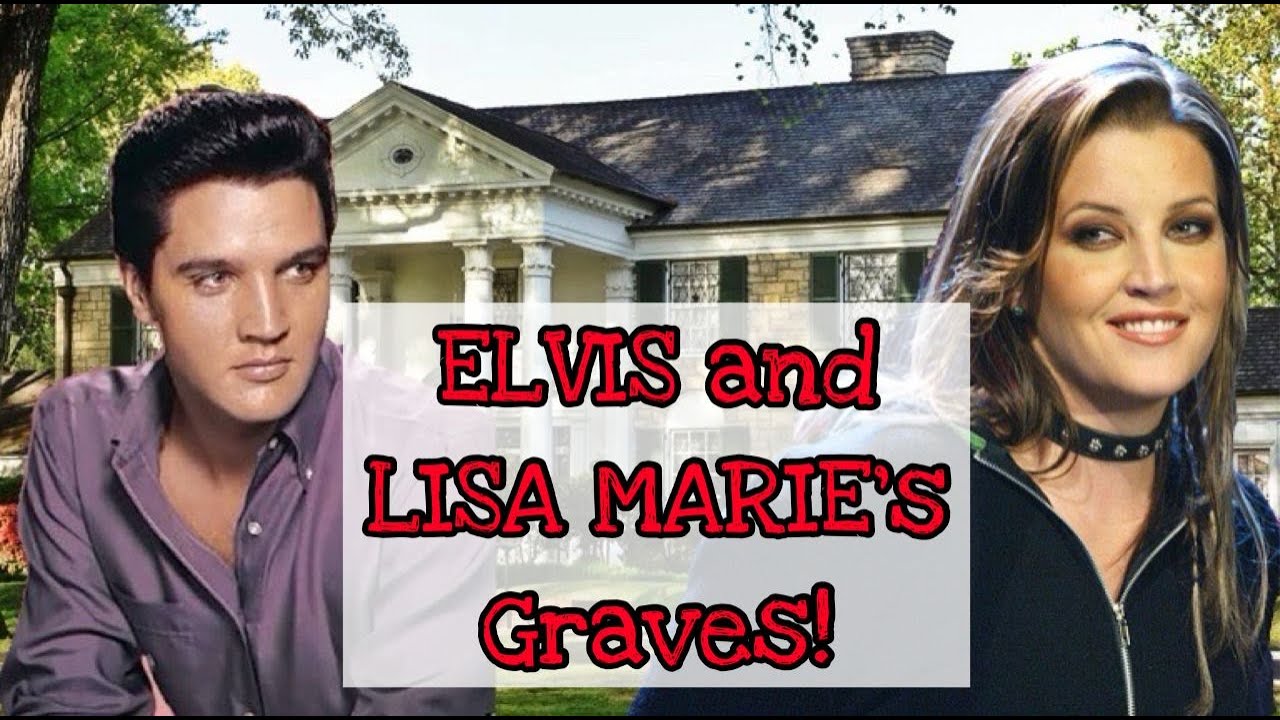 ELVIS PRESLEY Grave & LISA MARIE PRESLEY Grave - Graceland Graveyard Picnic