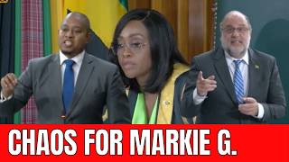 Juliet Holness HUGE CLASH With Mark Golding in Parliament