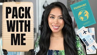 WHAT I PACKED FOR THREE WEEKS IN THE PHILIPPINES! VACATION PACK WITH ME: WHAT'S IN MY LUGGAGE