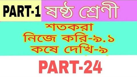Class 6 Percentage Mathematics || শতকরা || PART-1