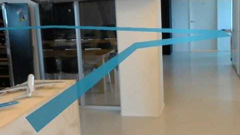 Indoor navigation system hololens
