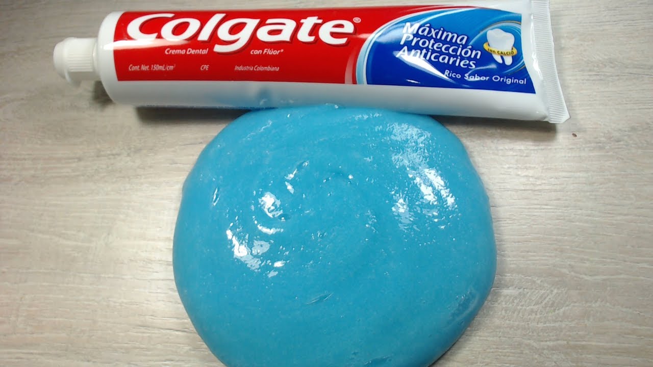 Materiales como hacer slime