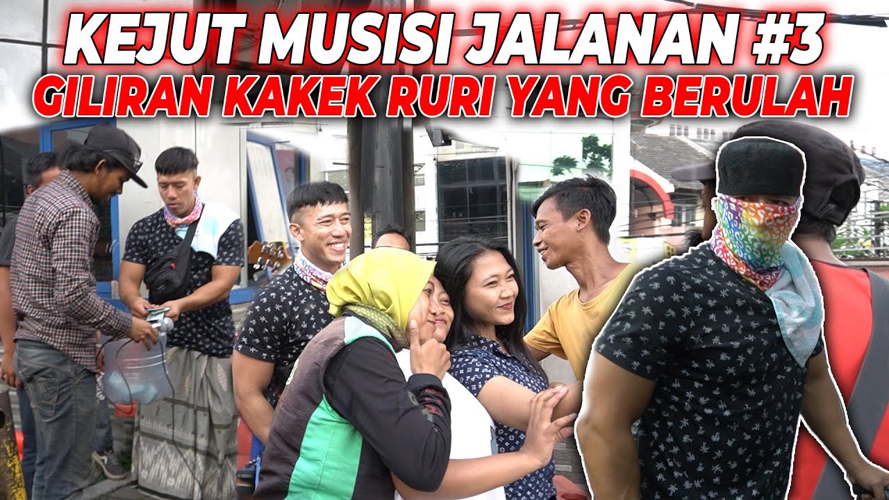 KEJUT MUSISI JALANAN.. KAKEK RURI BERAKSI LAGI‼️