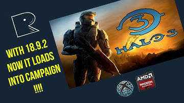 Halo 3 Progress with R9 280X on Xenia Xbox 360 Emulator !!