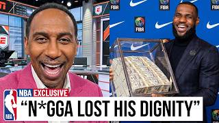Stephen A Smith CLOWNS LeBron James After He SIGNED A Contract Outside The NBA For Next Season