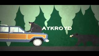 The Great Outdoors title sequence (Student conceptual work)