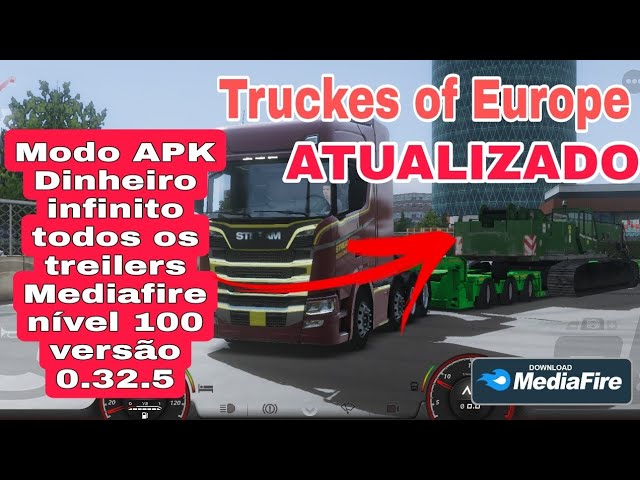finalmente temos trucks of europa 3 com dinheiro infinito para
