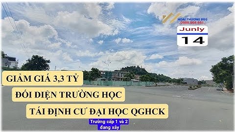 Đất Tái Định Cư Châu Thới Đại Học Quốc Gia Hồ Chí Minh, thành phố Dĩ An (HTL155)
