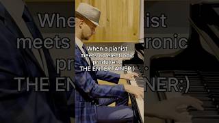 The Entertainer, piano and electronic music cover