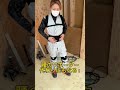 全身疲れにくくなるサポーターがやばい!背筋ラクチン! #女大工 #現場女子 #diy