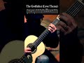 Godfather Love Theme Nino Rota With TAB Classical Guitar 