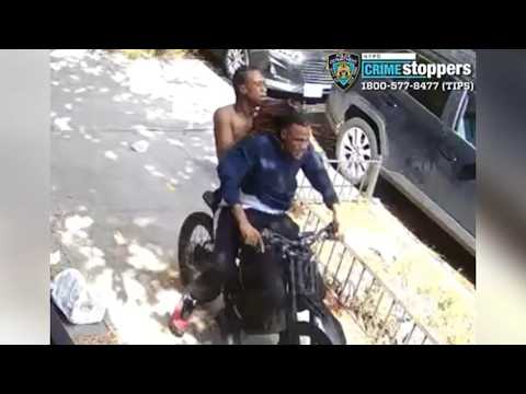 New video shows suspects wanted in stabbing of off-duty NYPD officer