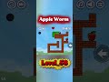 Apple Worm_58 Level... can you solve this challenge 🫵🤔... #gaming #appleworm #shorts